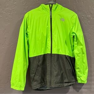 The North Face Green Fleece Lined Jacket - XL